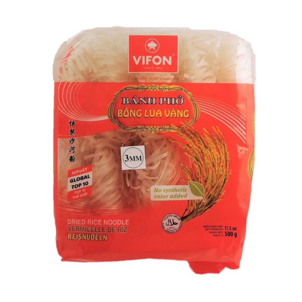 Vifon Dried Rice Noodles 3mm 500g