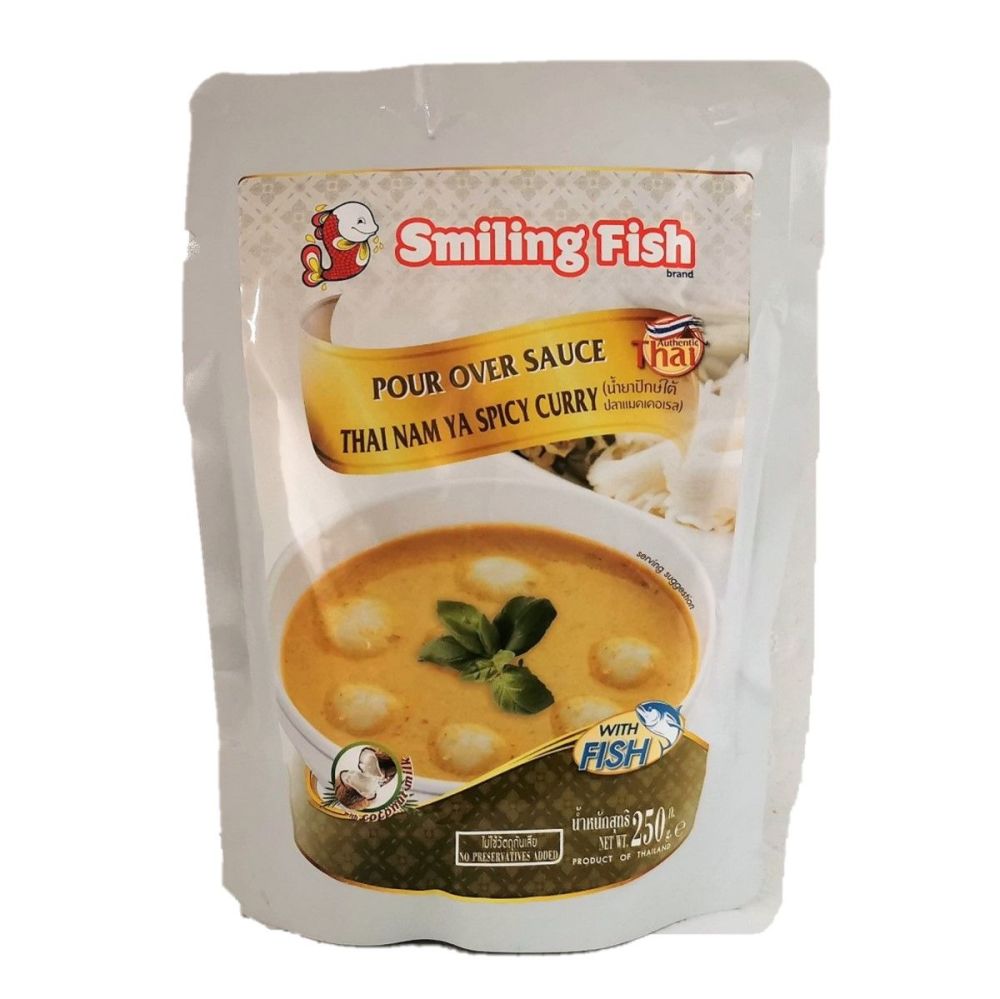 Smiling Fish Nam Ya Spicy Curry Pour Over Sauce 250g