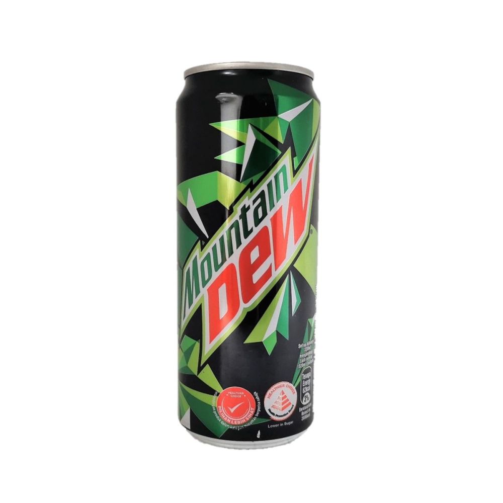 Mountain Dew Carbonated Citrus Drink 320ml
