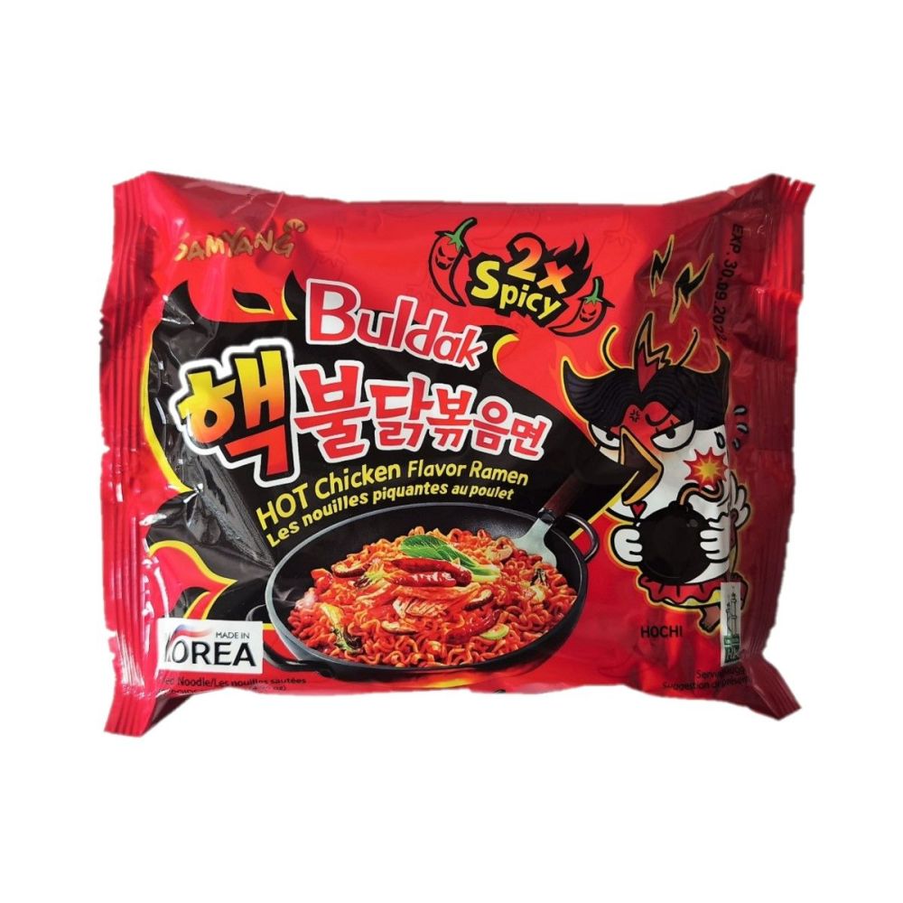 Samyang Buldak Hot Chicken Flavour Ramen 2x Spicy 140g