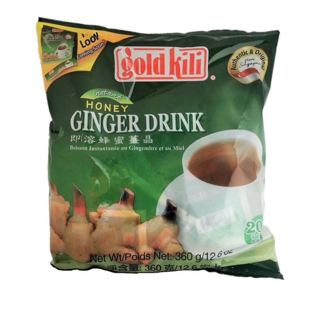 Gold Kili Instant Honey Ginger Drink 20x18g