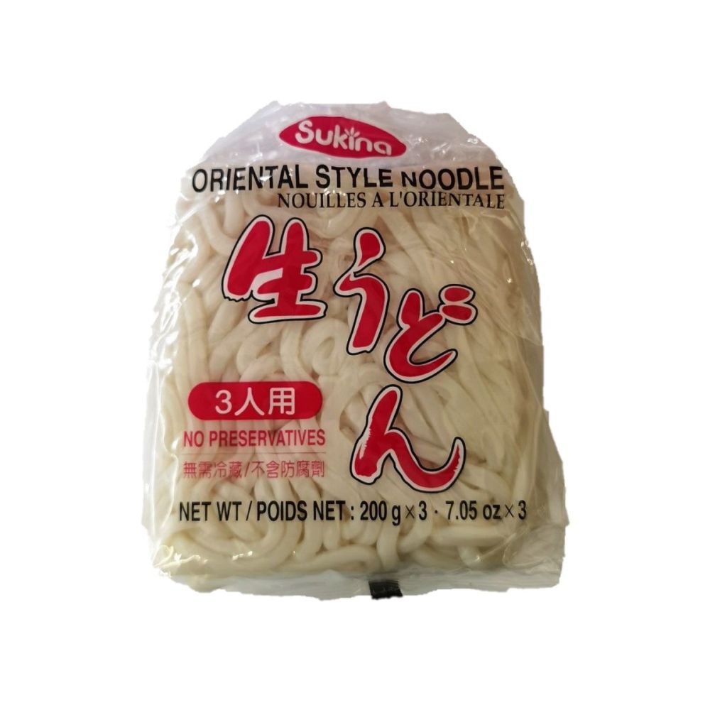 Oriental Style Udon Noodles 3x200g