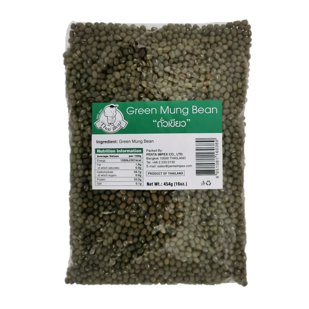 Thai Boy Green Mung Beans 454g