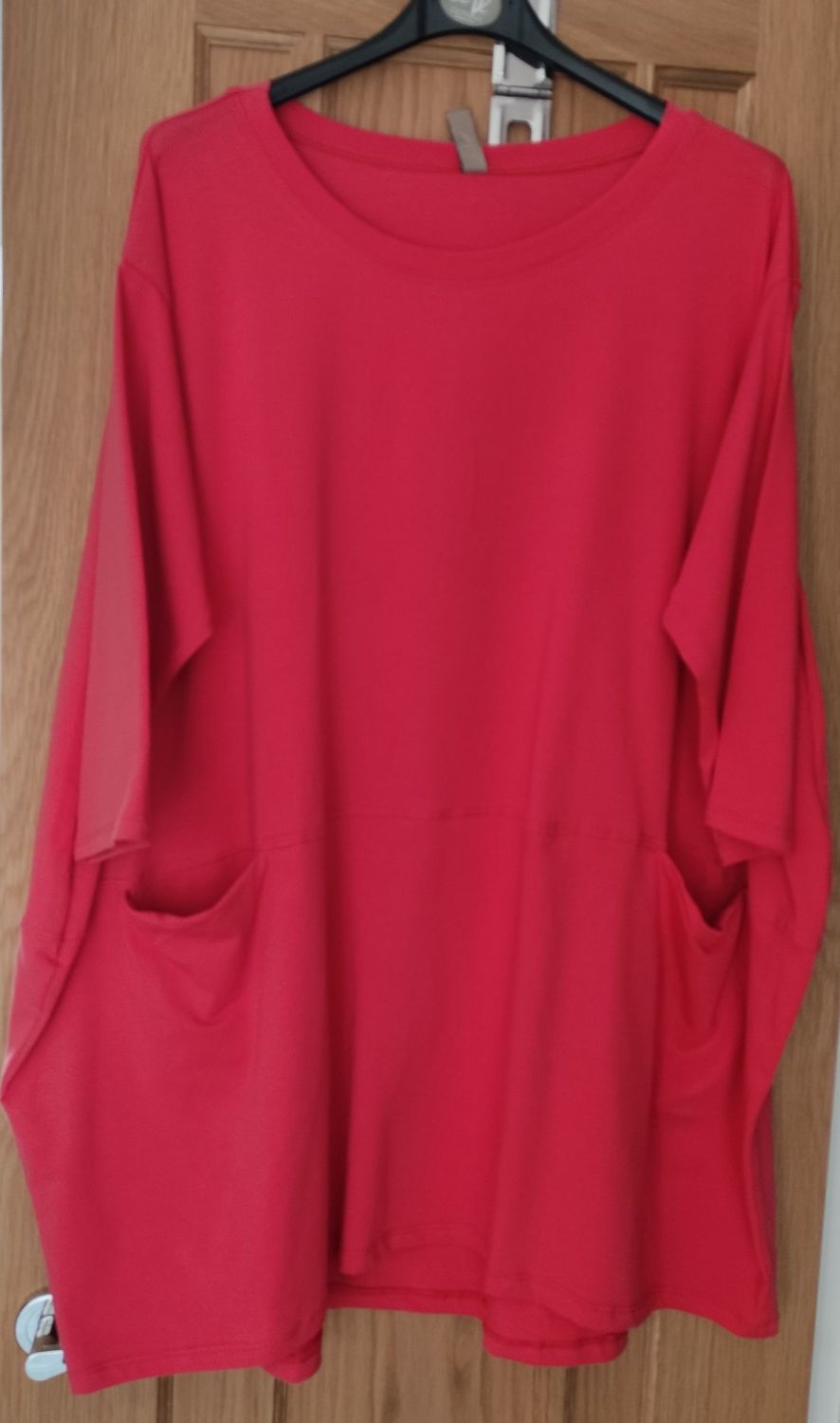 Coral Long Line Top