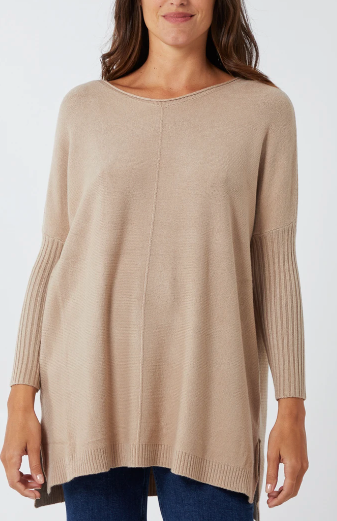 Reverse Seam Jumper