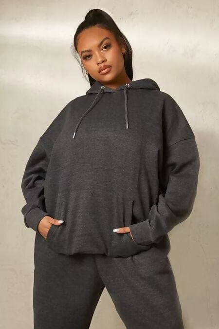 Charcoal oversized  Hoodie