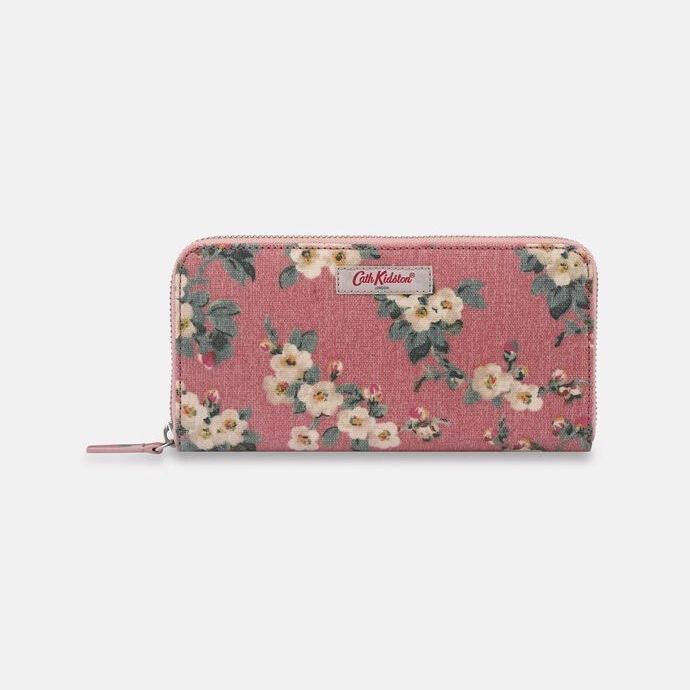 Mayfield Blossom Continental Zip Wallet