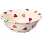 Pink Heart Cereal Bowl