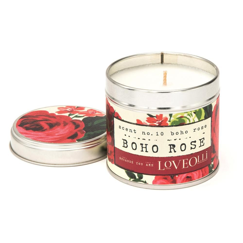 Loveolli Boho Rose Candle
