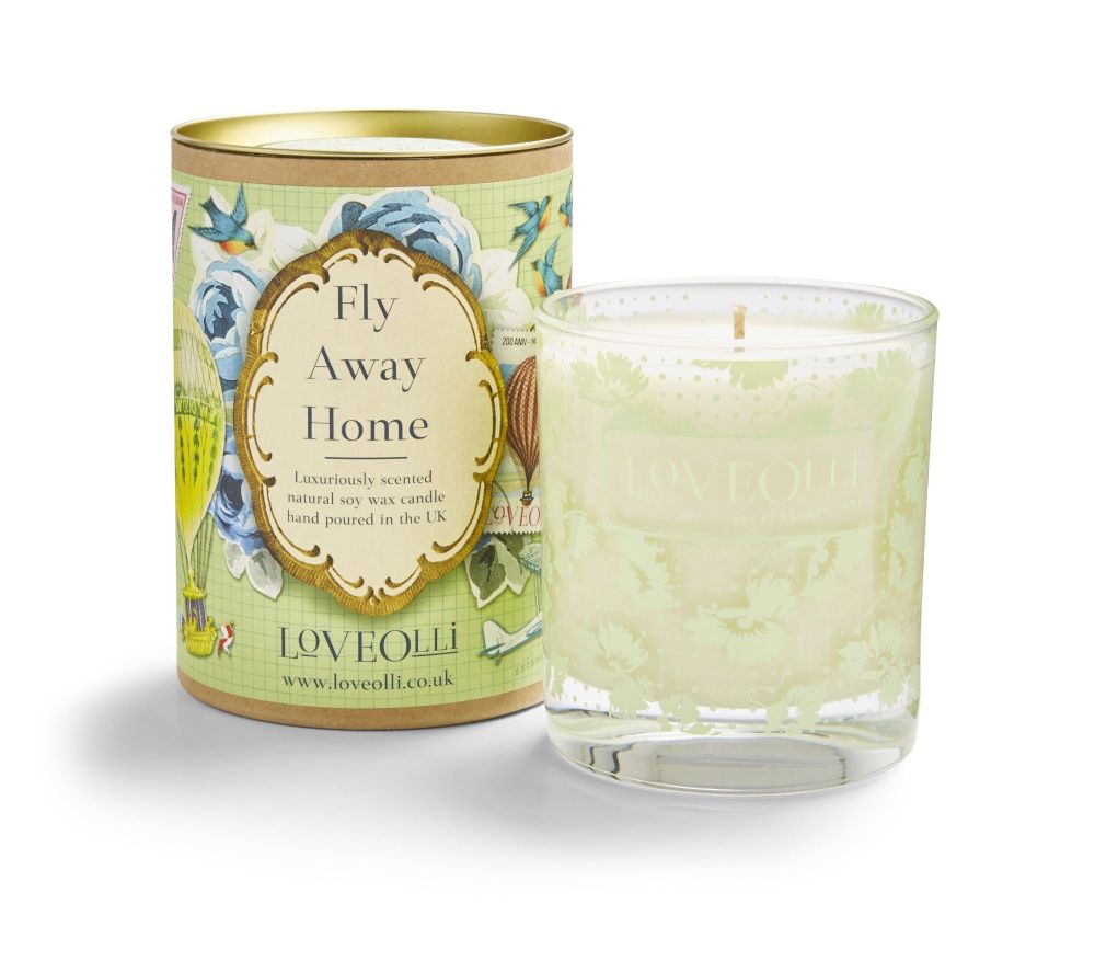 Loveolli Fly Away Home Large Candle