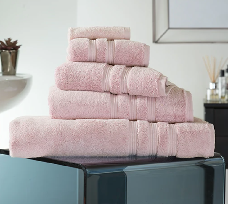Pima Opulence Blush Pink Hand Towel