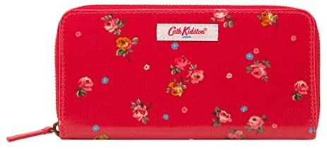 Wimbourne Ditsy Red Continental Wallet