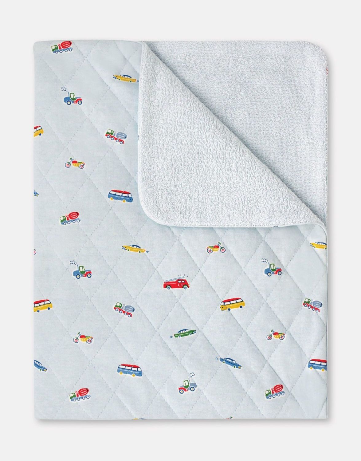 Space Garage Blue Baby Blanket Cath Kidston