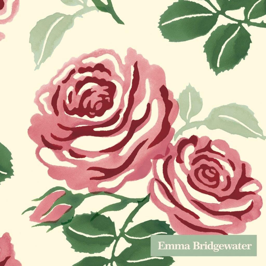Pink Roses Napkins- Emma B
