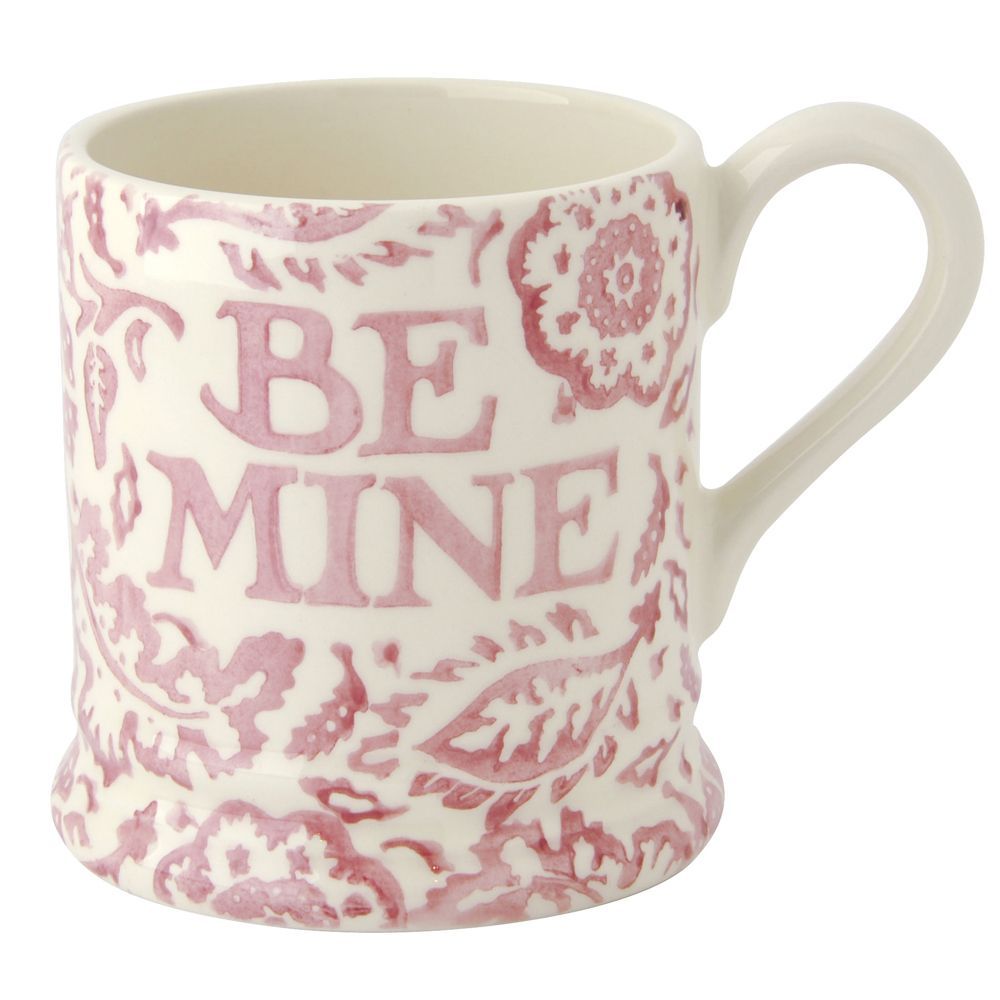 Be Mine Pink Wallpaper 1/2 pint Mug