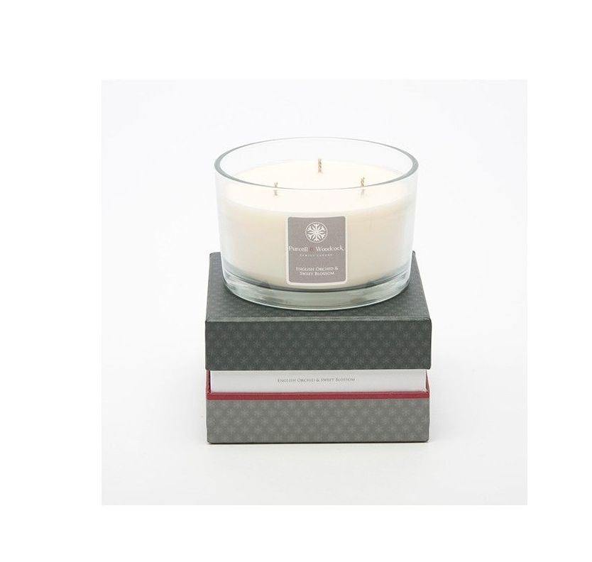 English Orchid & Sweet Blossom 3 Wick