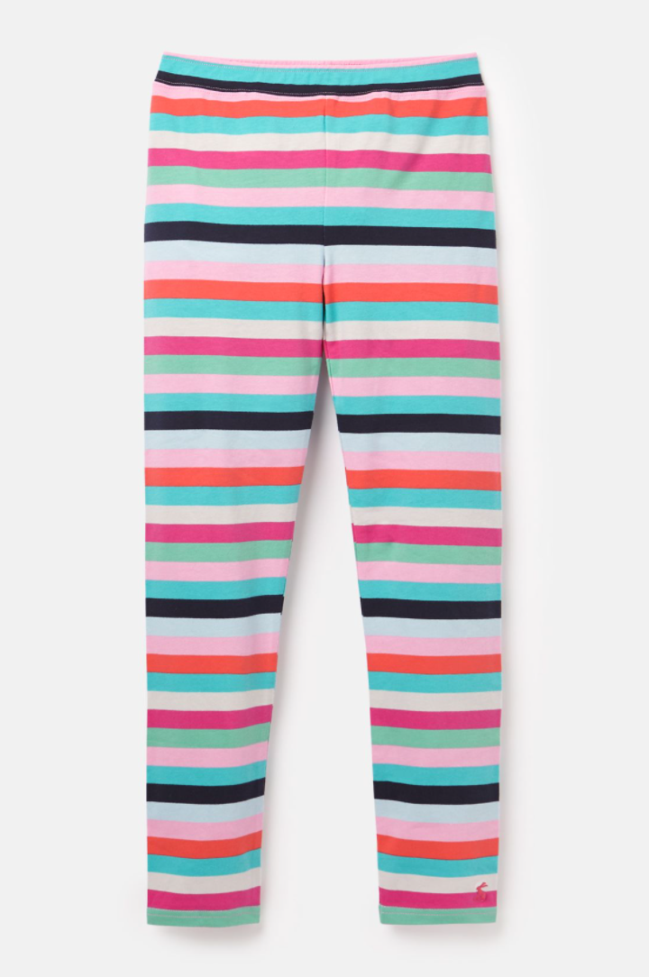 Dee Dee Multi-Coloured Striped Leggings Age 11-12