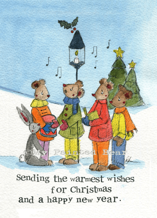 Warmest Wishes Christmas Card