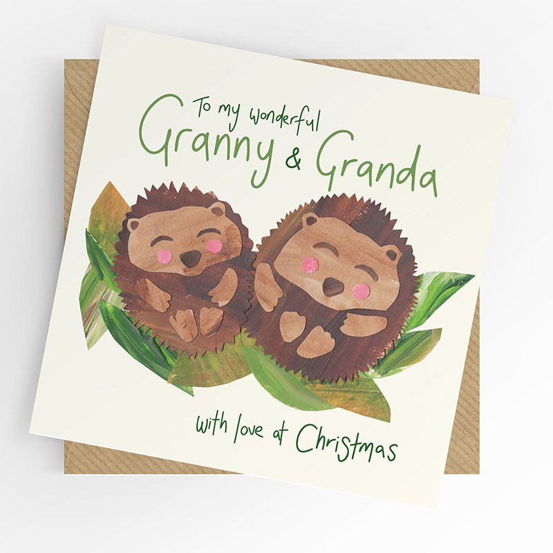 Grandma& Granda/ Grandparents Christmas Cards