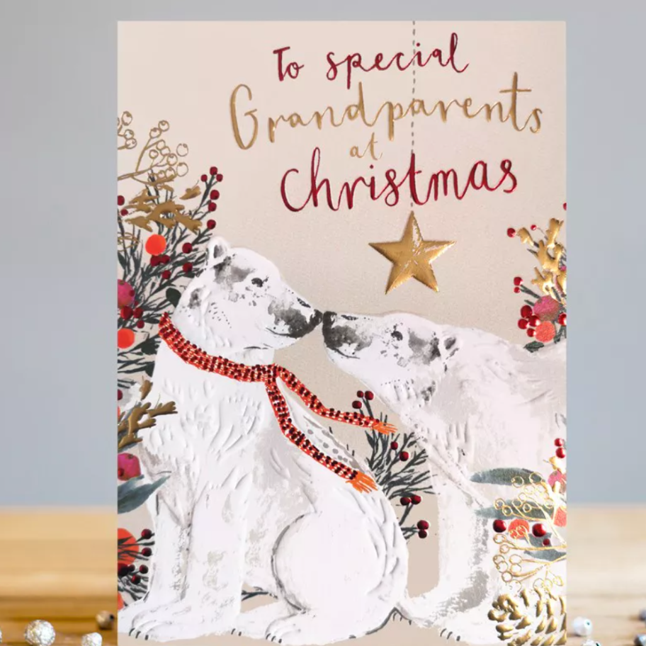Grandma& Granda/ Grandparents Christmas Cards