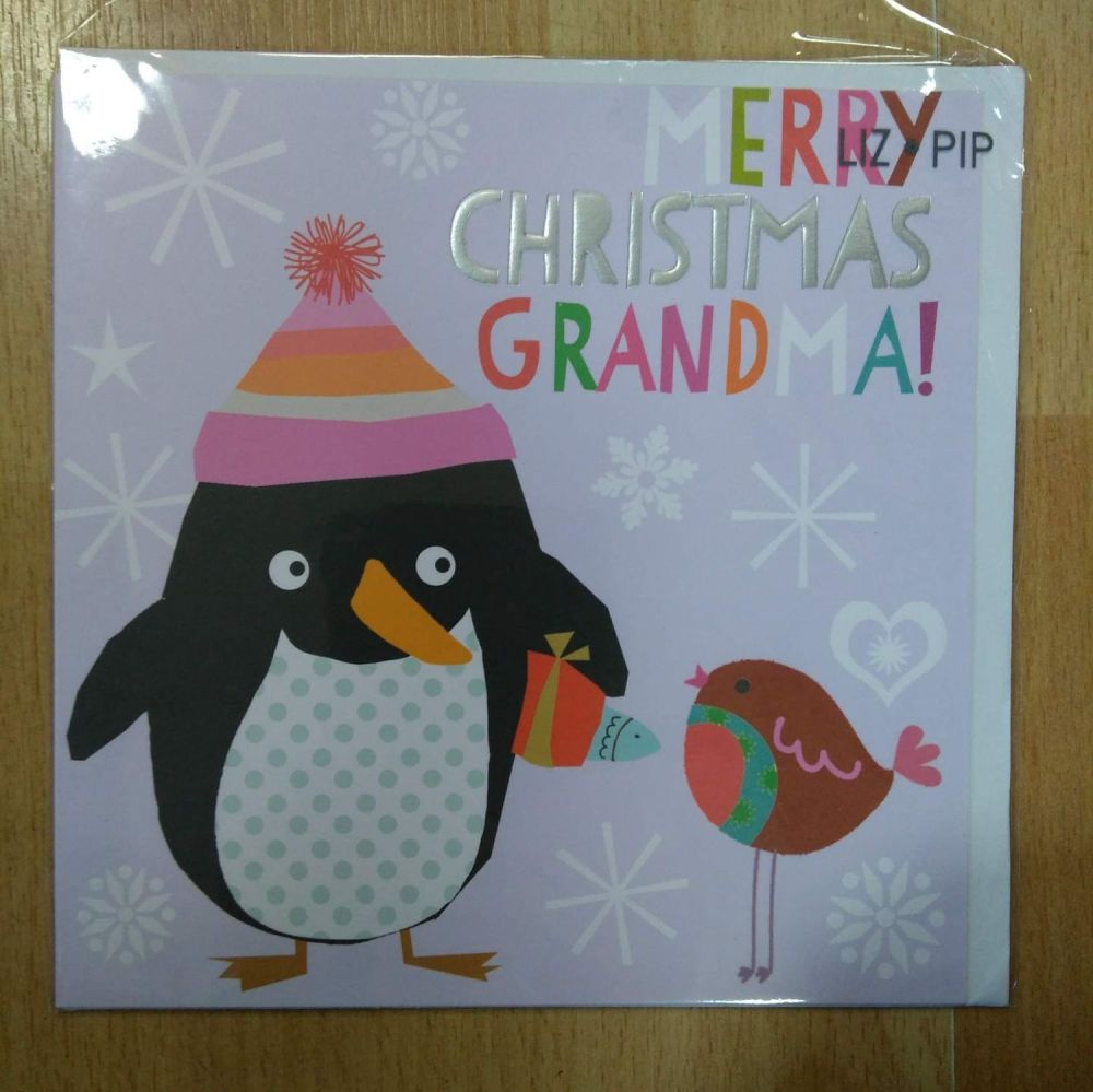 Grandma Christmas Card (large)*
