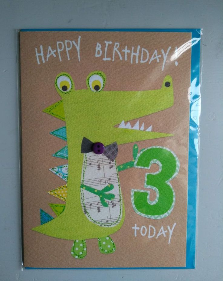 Age 3 Birthday Cards