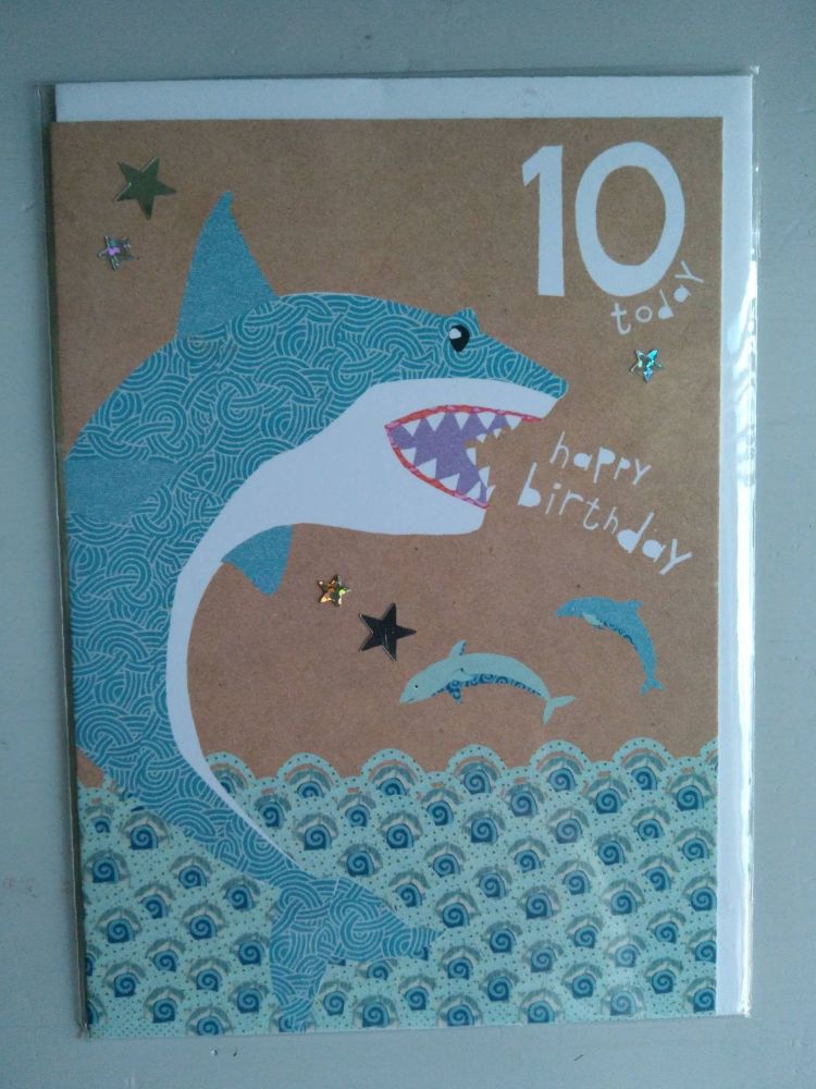 10th Birthday Boy Card