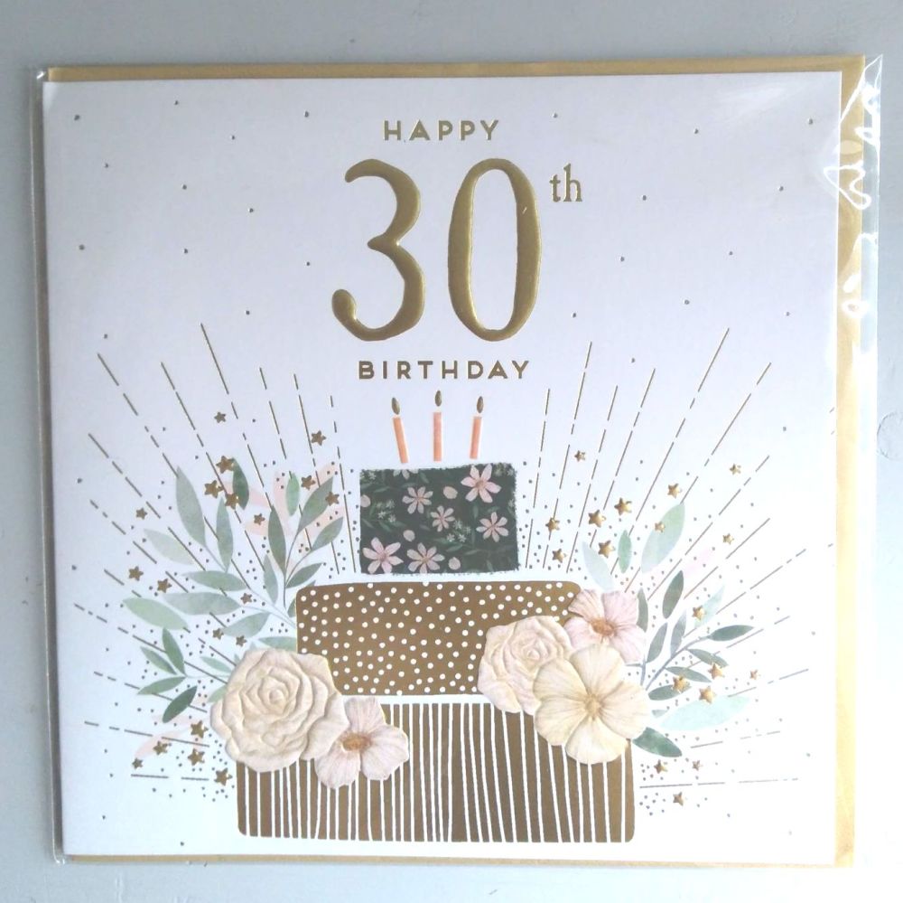 30th Birthday Card