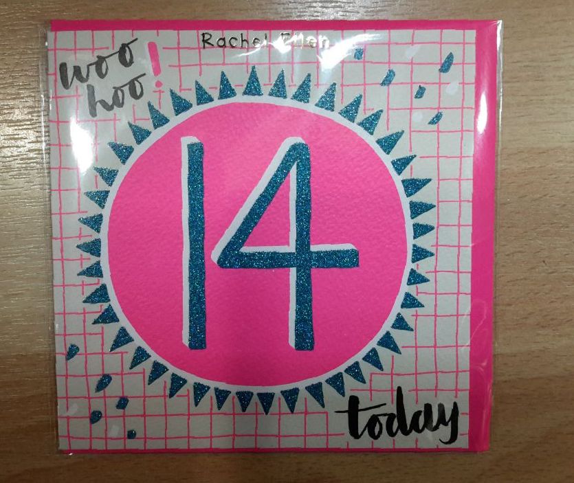 Age 14+ Age 15 Birthday Cards
