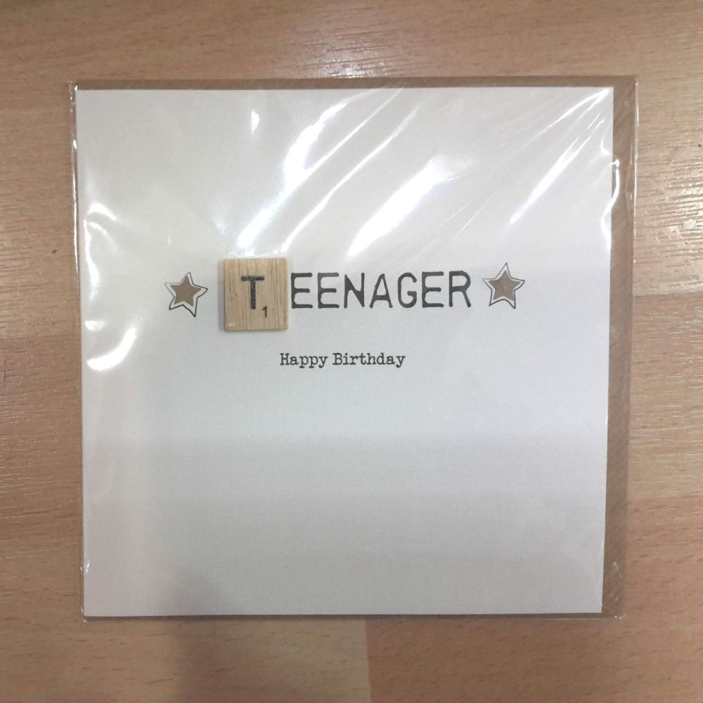 Happy Birthday Teenager Card