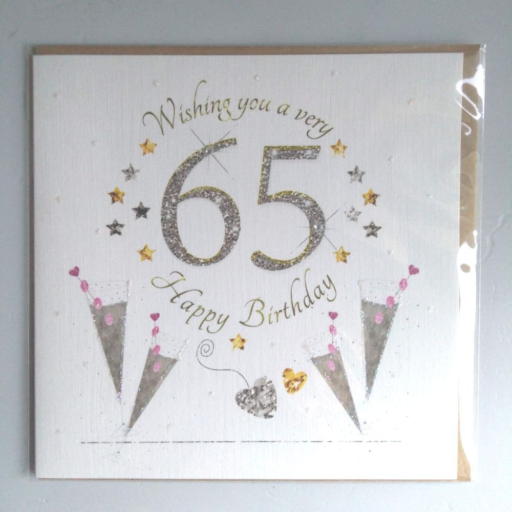 65th Birthday Card
