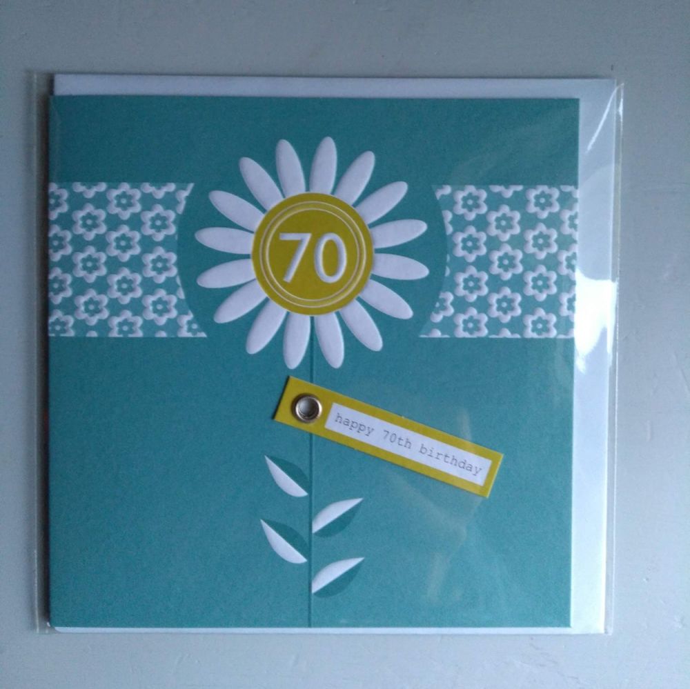 70th Birthday Card