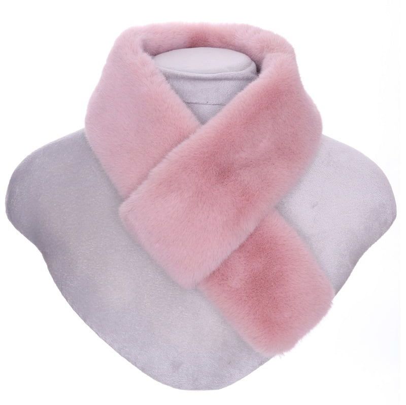 Luxury Faux Fur Loop Baby Pink