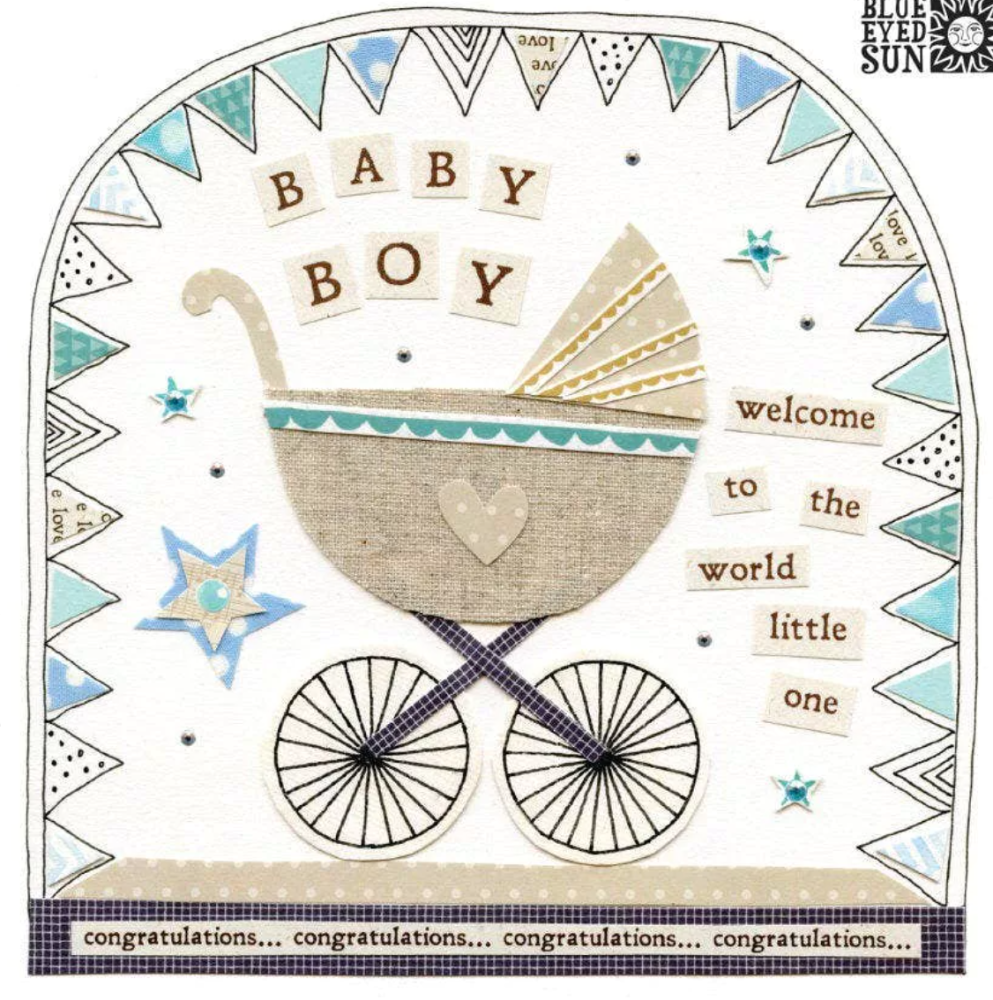 Baby Boy Cards