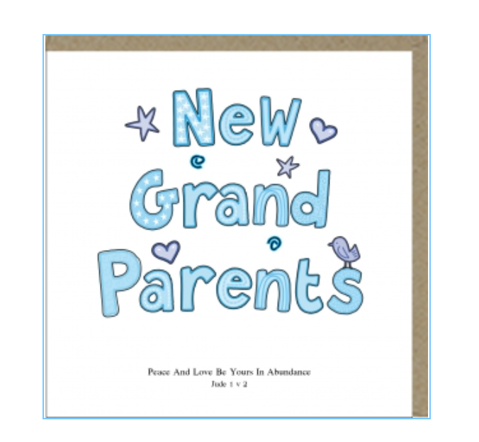 New Grandson/ Grandparents Cards