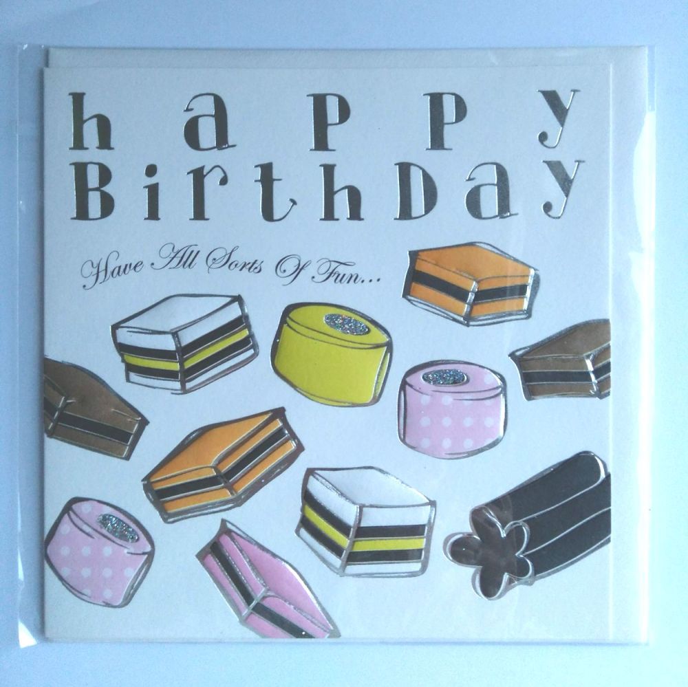 Birthday Card- Sweets
