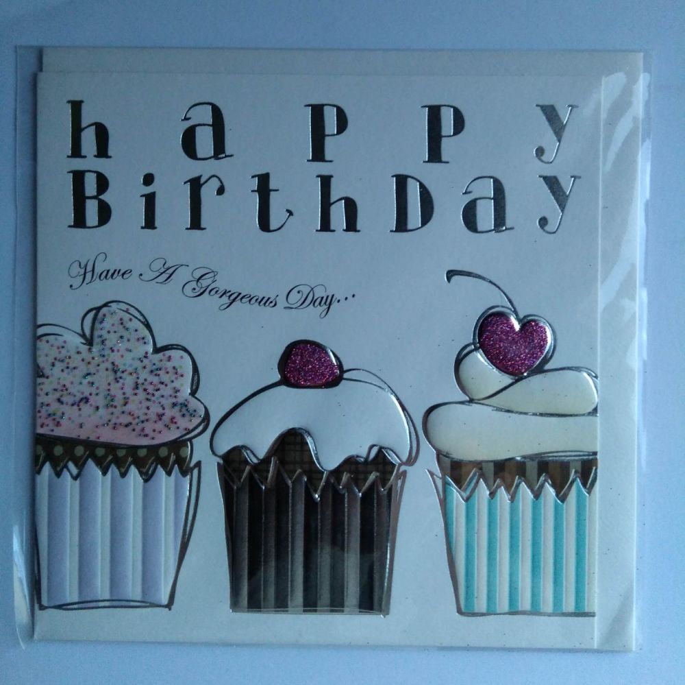 Birthday Card- Cakes