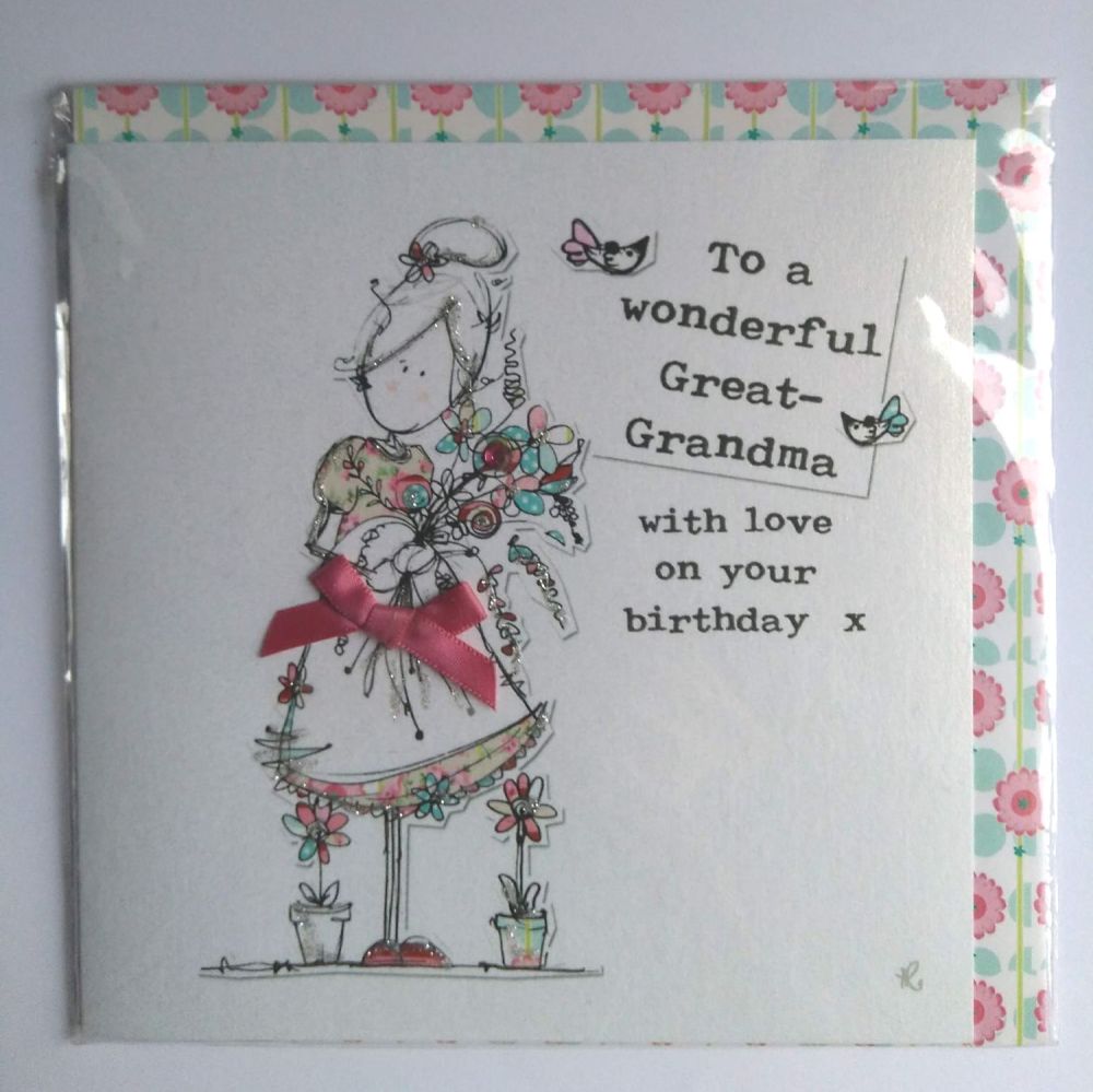 Great Grandma Birthday Card
