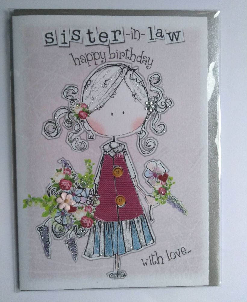 Sister-in-law Birthday Card