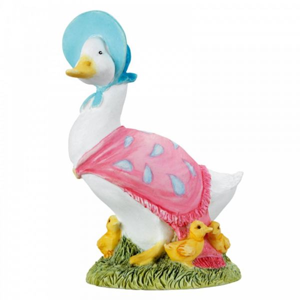 Jemima Puddle-Duck with Ducklings FIgurine