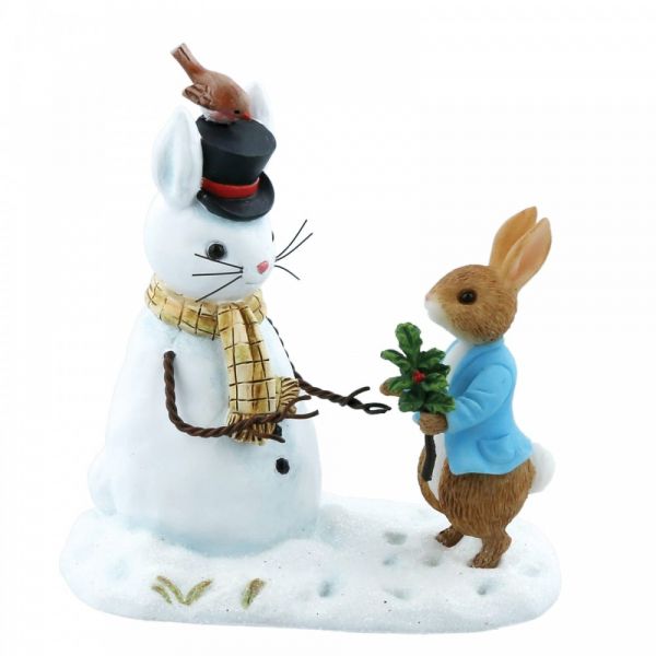 Peter Rabbit and Snow Rabbit Figurine