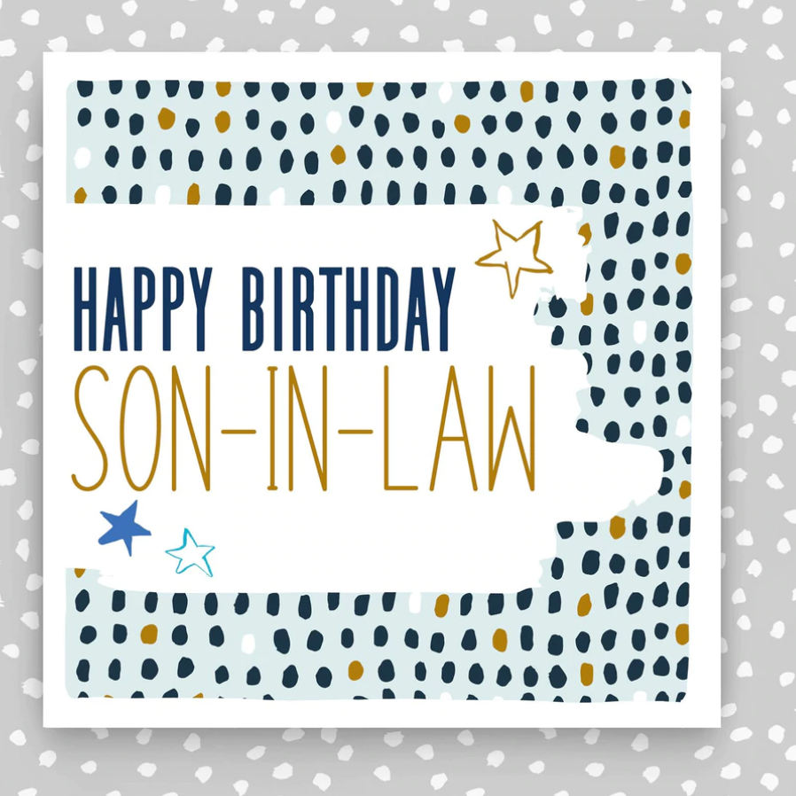 Son-in-law Birthday Cards