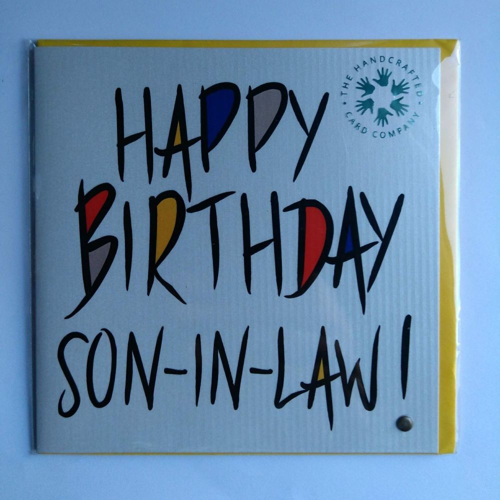 Son-in-law Birthday Card