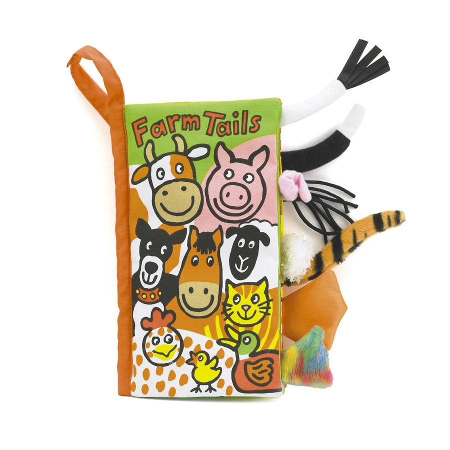 Farm Tails Book- Jellycat