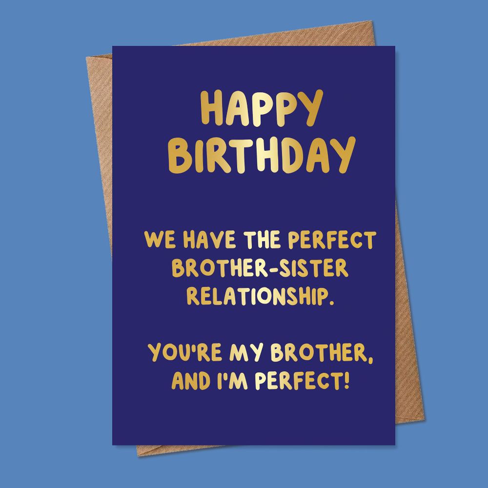 Brother Birthday Cards