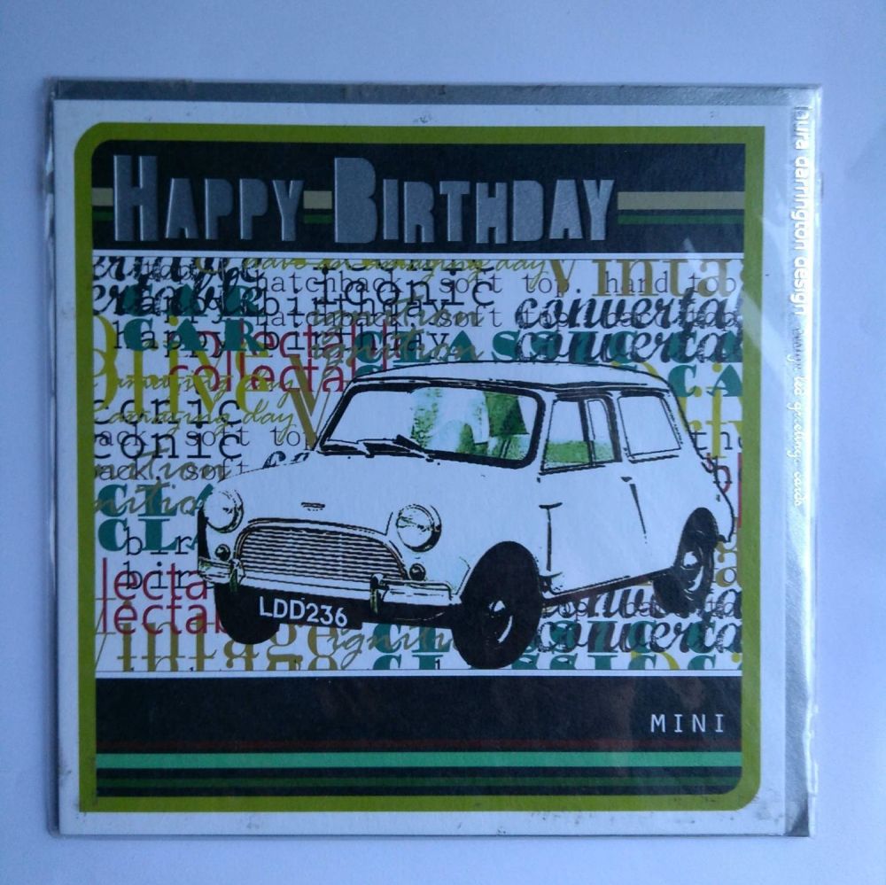 Birthday Card- Car