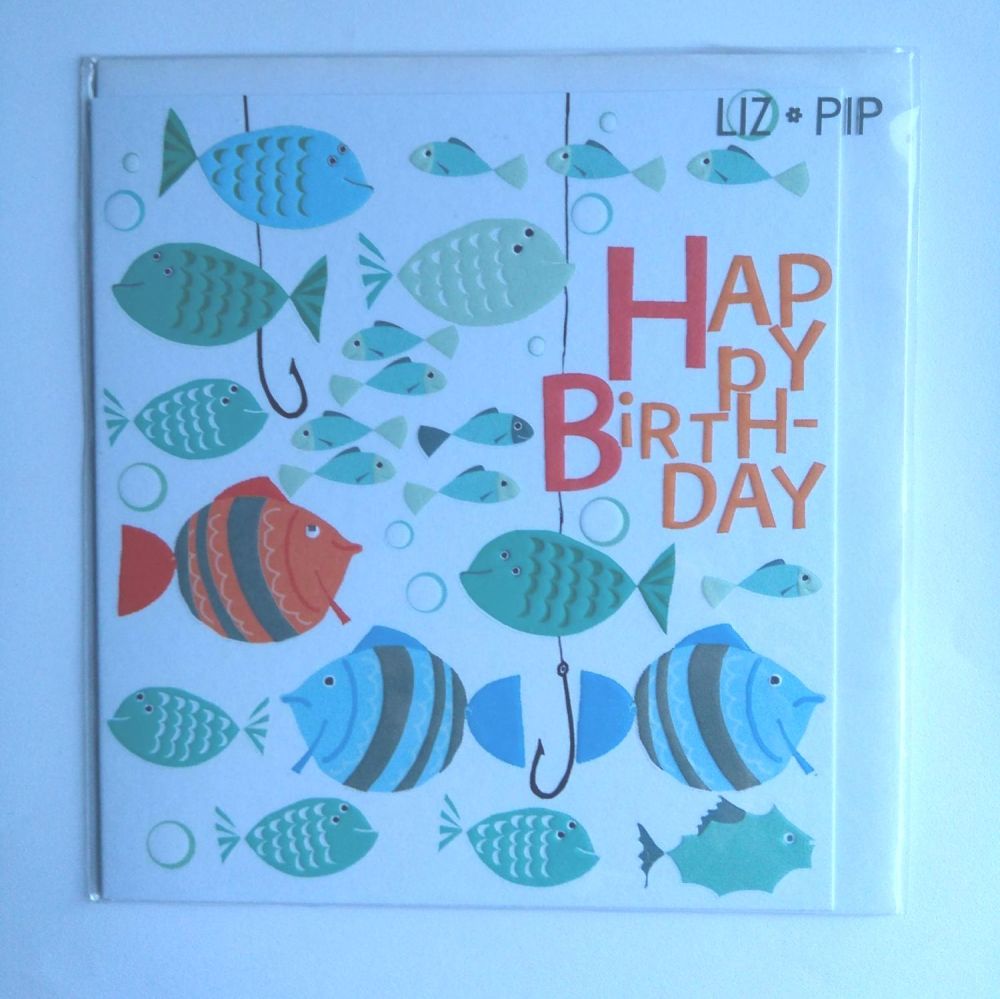 Birthday Card- Fish