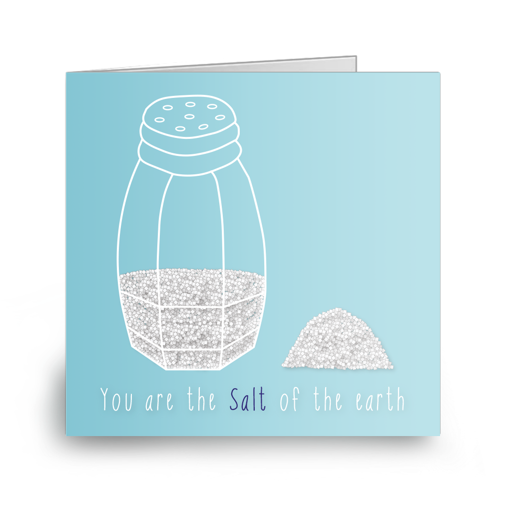 Salt of the Earth Matt 5:13 Manna Card