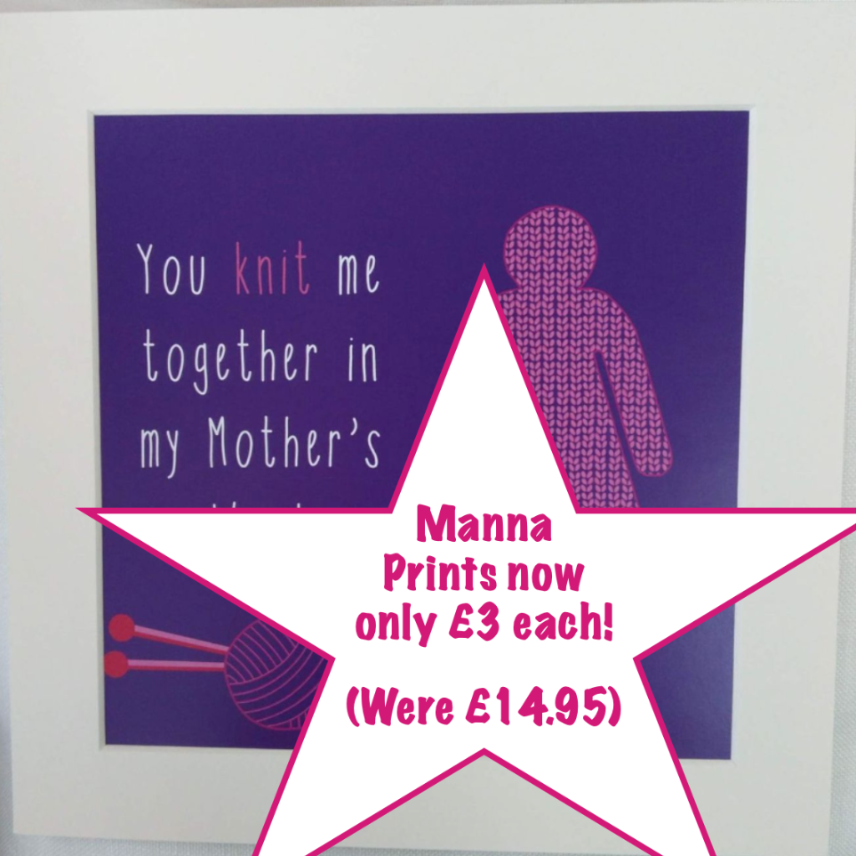 Manna Cards & Prints (Based on Scripture)