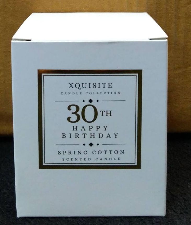 30th Birthday Candle